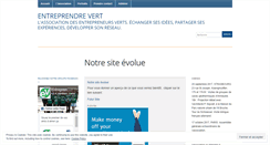 Desktop Screenshot of entreprendrevert.org